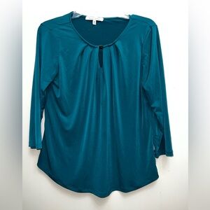 Teal Women's Top vintage medium